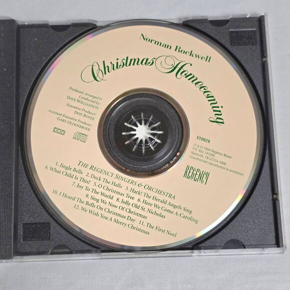 Norman Rockwell Christmas Homecoming CD Pre-Owned - Picture 3 of 4
